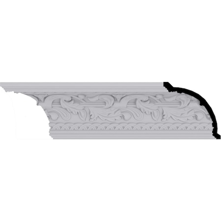 Ekena Millwork 4 3/4"H x 4 3/4"P x 6 3/4"F x 94 1/2"L, (6 7/8" Repeat), Kinsley Crown Moulding MLD04X04X06KI